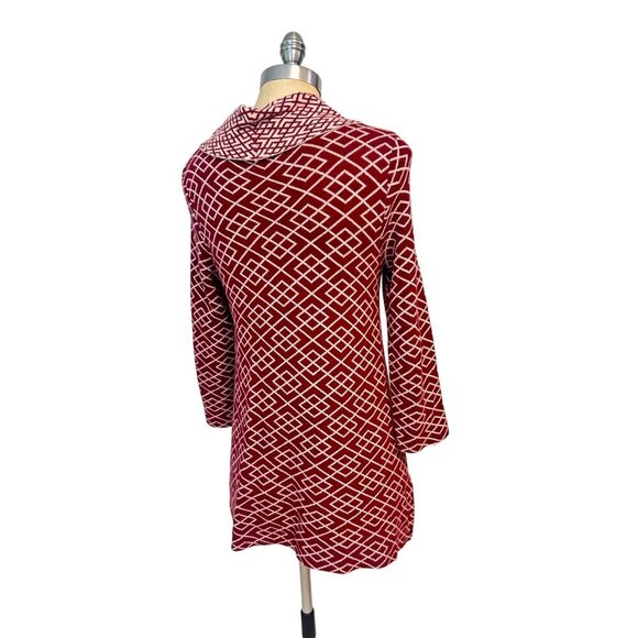 Anthropologie Moth Galena Cowl Neck Sweater Tunic Alpaca Blend Small - Picture 5 of 7